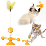Cat Feather Spring Man Funny Cat Toy