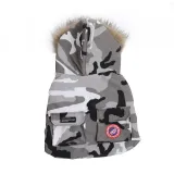 Pet Cat Dog Down Jacket Hoodie Coat Pet Vest Warm Clothing With Pocket
