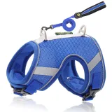 Mesh Breathable Dog Breast Strap Reflective Dog Rope