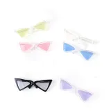 Pet Glasses Triangle Plastic Frame Personality Funny Glasses For Dog Cat