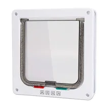 Code In And Out Controllable Pet Door Cattery Pet Supplies