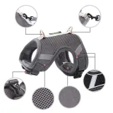 Mesh Breathable Dog Breast Strap Reflective Dog Rope