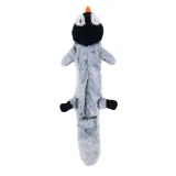 Animal Plush Toys No Stuffing Puppy Teething Durable Interactive Dog Chew Toys