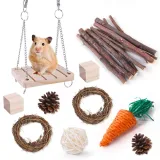 Hamster Rainbow Tunnel For Indoor Hamster With Play Ball And Peek Holes Toy