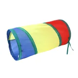 Cat Rainbow Tunnel For Indoor Cats With Play Ball And Peek Holes Toy
