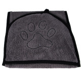 Pet Water Towel Bath Towel Dog Cat Glove Bath Towel Pet Supplies