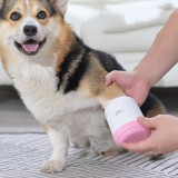Pink Pet Foot Washing Cup Dog Foot Washing Device
