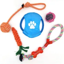 Pet Toy Dog Toy 5-Piece Combo Set