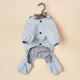 Pet Dog Clothing Rain-Proof Breathable Reflective Four-Legged Raincoat