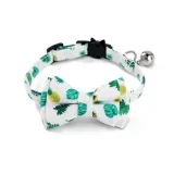 Fruit Bowknot Double Bow Removable Safety Clasp Pet Supplies Cat Collar