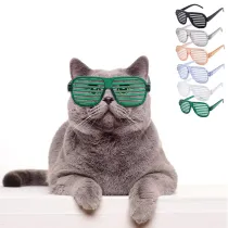 Cool Cat Dog Glasses Louver Window Glasses Pet Accessories