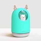 Cute Pet Bear Mini Humidifier USB Colorful Night Light Mute Air Aroma Humidifier