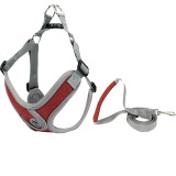 Puppy Adjustable Reflective Harness Leash Set for Dogs