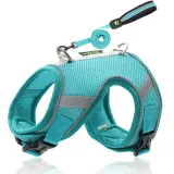 Mesh Breathable Dog Breast Strap Reflective Dog Rope