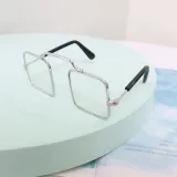 Pet Sunglasses Big Square Metal Frame Cute Costume Glasses For Dog Cat