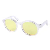 Pet Sunglasses Gradual Round Plastic Frame For Dog Cat