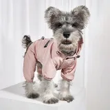Pet Dog Clothing Rain-Proof Breathable Reflective Four-Legged Raincoat
