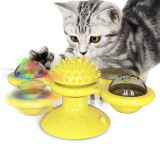 New Puppy Dog Toy Windmill Slow Food Leaking Device