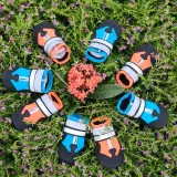 Dog Boots Waterproof Shoes 4PCS with Reflective Strips Rugged Anti-Slip Sole