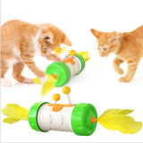 Feather Funny Cat Stick Tumbler Cat Toy