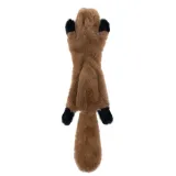 Animal Plush Toys No Stuffing Puppy Teething Durable Interactive Dog Chew Toys