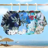 Pet Cool Island Coconut Tree Shirt Dog Beach Style Cat Summer Breathable Apparel Clothes