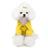 Green Dog Clothes Autumn And Winter Clothes New Small Puppies Color Denim Clothes
