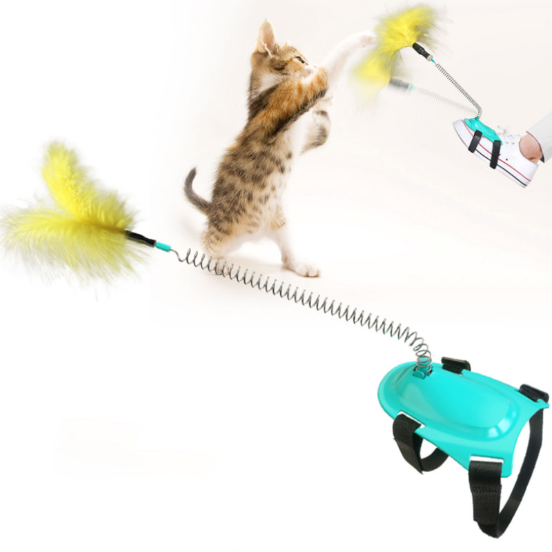 New Product Cat Supplies Toys Interactive Feather Funny Cat Stick