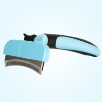 Curved One-Key Hair Removal And Automatic Hair Removal Pet Comb