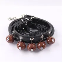 Brown Bear Bell Walking Out Pet Supplies Dog Cat Chest Strap