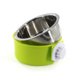 Hanging Hanging Cage Dog Bowl Thickened Reinforced Stainless Steel Dog Bowl