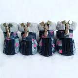 Dog Shoes Boots Paw Protectors Fleece Warm Snow Booties