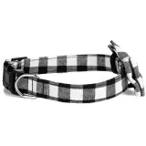 Christmas Plaids Bowknot Double Bow Removable Safety Clasp Pet Supplies Cat Dog Collar