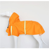 Pet Raincoat Dog Poncho Cloak-Style Reflective Dog Raincoat