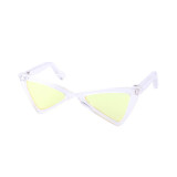 Pet Glasses Triangle Plastic Frame Personality Funny Glasses For Dog Cat