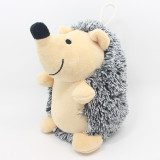 Cute Hedgehog Phonate Squeaky Chew Plush Dog Toys
