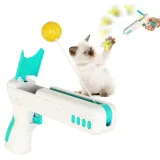 New Product Cat Supplies Toy Interactive Feather Cat Toy Gun
