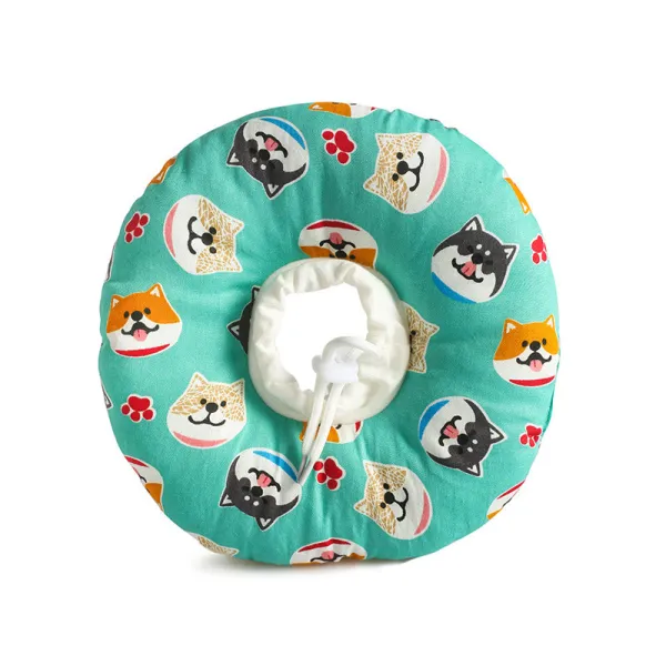 Dog Prints Prevent Lick Bite Pet Supplies Cat Dog Recovery Collar