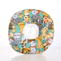 Cute Cats Prints Prevent Lick Bite Pet Supplies Cat Dog Recovery Collar