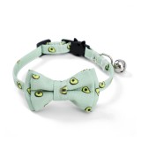 Fruit Bowknot Double Bow Removable Safety Clasp Pet Supplies Cat Collar