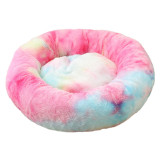 Tie-Dye Winter Warm Dog Bed Pet Bed Mat