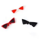 Pet Sunglasses Triangle Plastic Frame Cool Glasses For Dog Cat