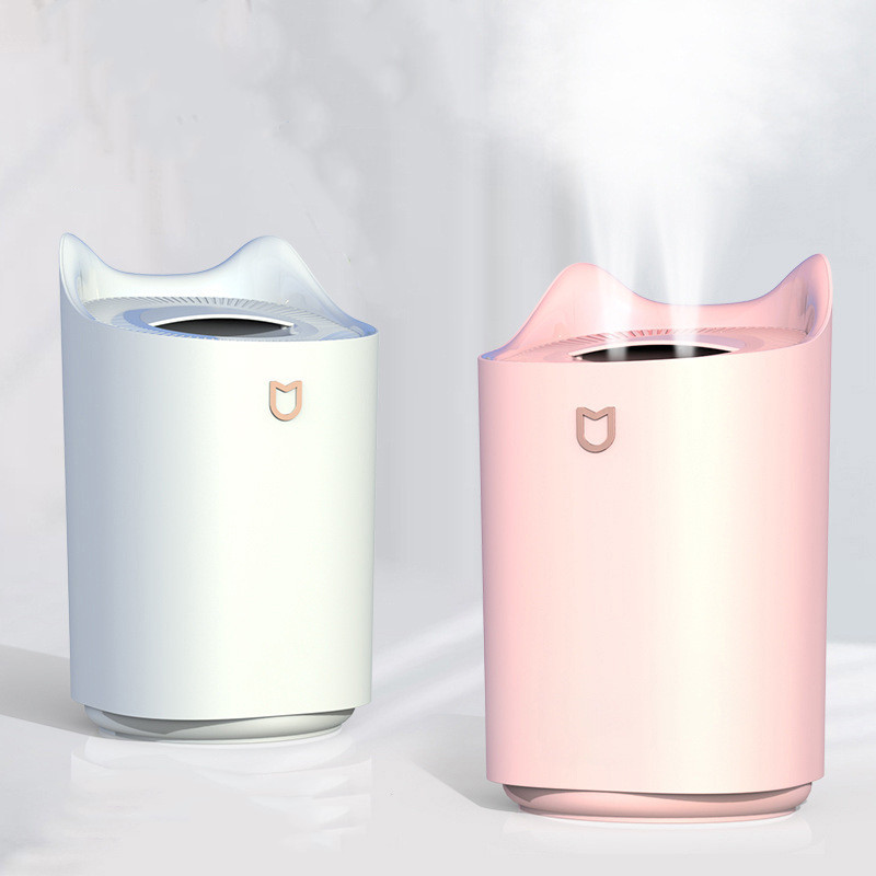 USB Double Nozzle Large Capacity Humidifier Home Office Mute Humidifier