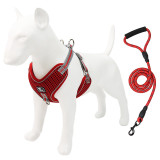 Lightweight And Breathable Pet Chest Harness Dog Leash