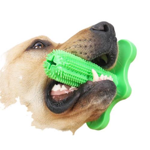 Clean Pet Dogs Molar Stick Dog Vent Toy Suction Cup Cleaner Dog Toothbrush