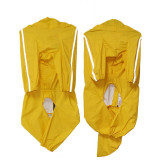 Pet Dog Clothing Rain-Proof Breathable Four-Legged Hooded Raincoat