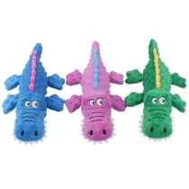 Crocodile Plush Toys Puppy Teething Durable Interactive Dog Chew Toys