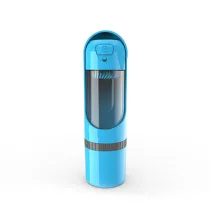 Blue Pet Accompanying Cup Portable Travel Kettle Dog Waterer