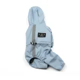 Pet Dog Clothing Rain-Proof Breathable Reflective Four-Legged Raincoat