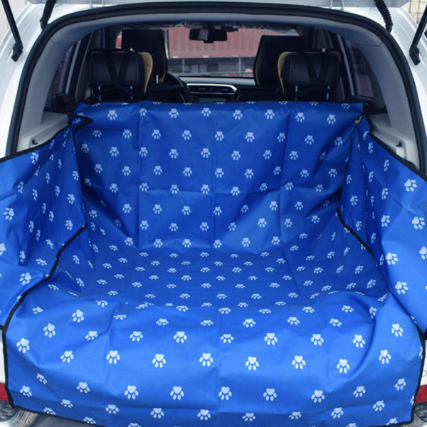 Foot Print-Like Waterproof Car Pet Rear Cushion